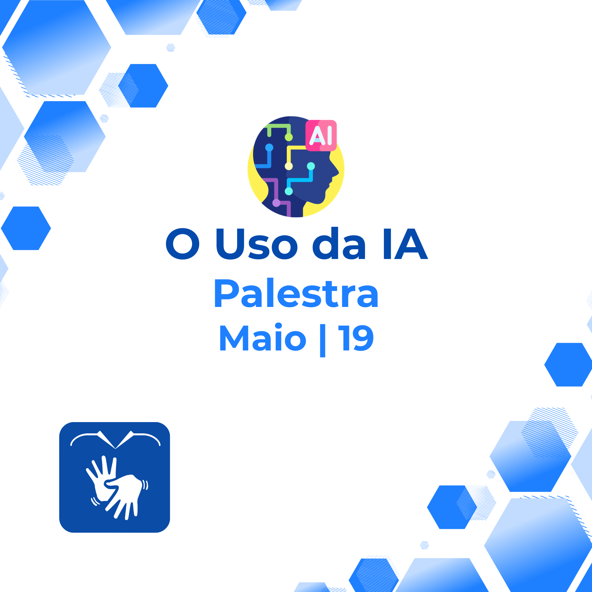 Palestra sobre inteligência artificial generativa